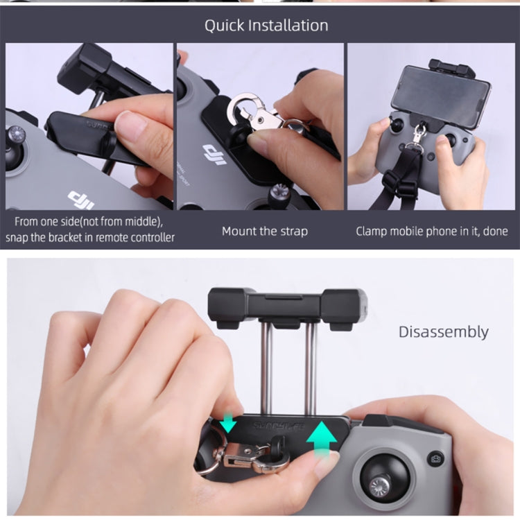 Sunnylife AIR2-Q9294 Remote Control Hanging Buckle Bracket Lanyard for DJI Mavic Air 2 Sunnylife AIR2-Q9294 Remote Control Hanging Buckle Bracket Lanyard for DJI Mavic Air 2